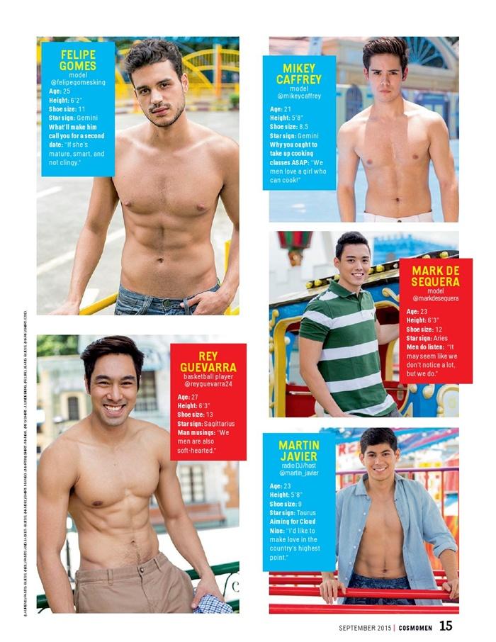 Daniel Matsunaga &....@ Cosmo Men Philippines September 2015