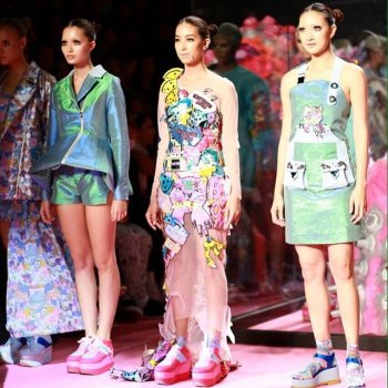 จำได้มั้ย? แพนเค้ก เขมนิจ แต่งหน้าสวยแปลกแหวกแนวมาก!ในงาน Elle Fashion 2015