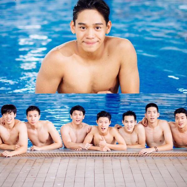 ฟินสุดๆ! รวมภาพประกอบ"Water boyy the movie"เงินนำทีมโชว์หุ่นเต็มที่