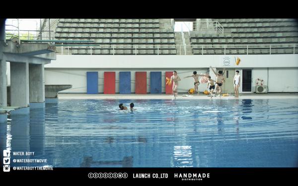 ฟินสุดๆ! รวมภาพประกอบ"Water boyy the movie"เงินนำทีมโชว์หุ่นเต็มที่