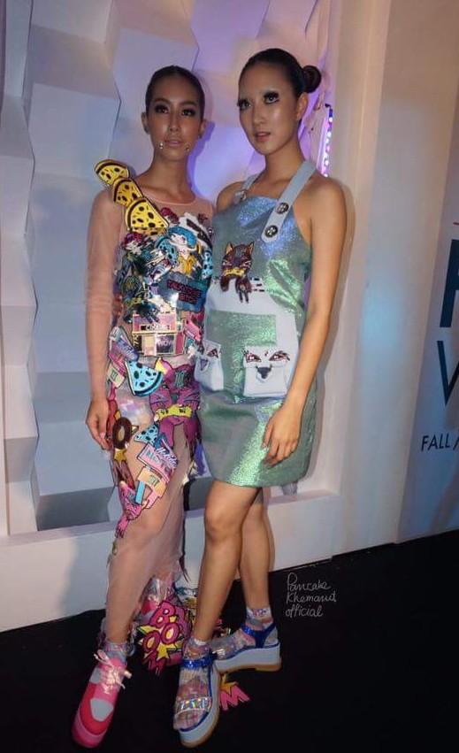 แพนเค้ก เขมนิจ หลากหลายสไตล์ ELLE FASHION WEEK 2015