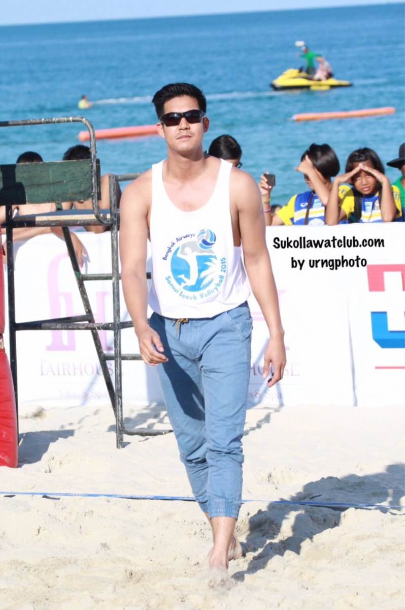 "เวียร์ ศุกลวัฒน์" งาน Bangkok Airway Samui Beach Valleyball 2015 @เกาะสมุย