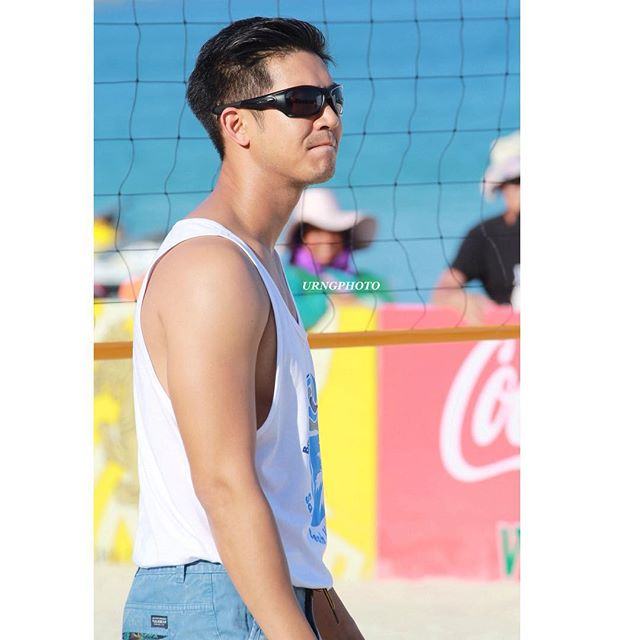 "เวียร์ ศุกลวัฒน์" งาน Bangkok Airway Samui Beach Valleyball 2015 @เกาะสมุย