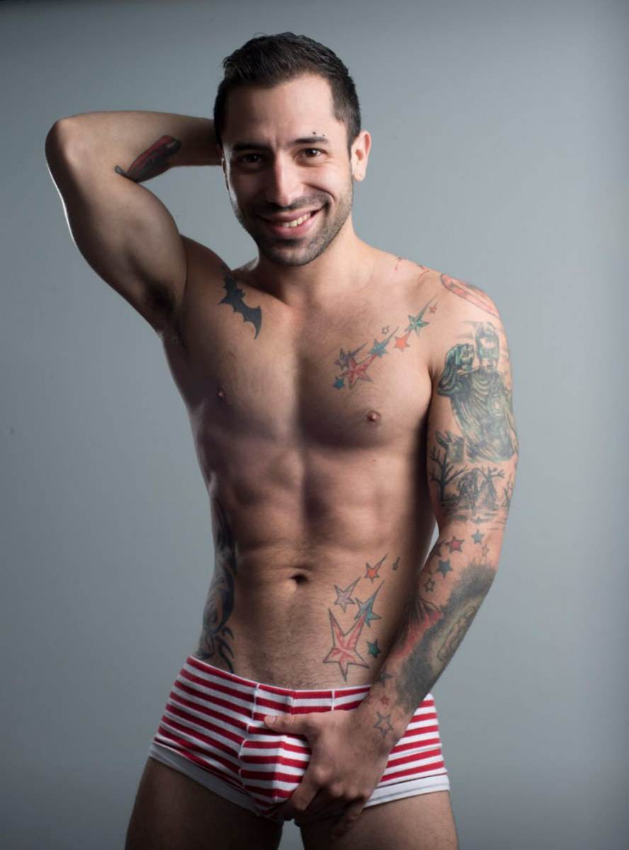 Hot guy in underwear 7