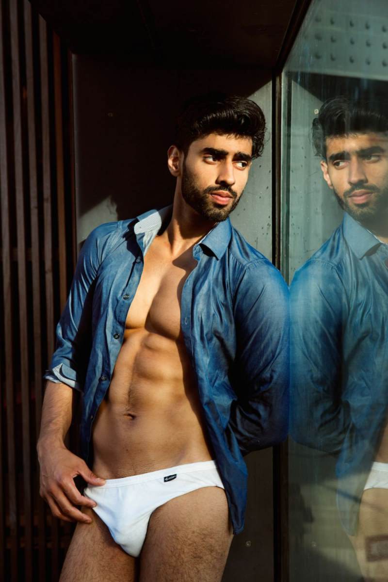 Hot guy in underwear 7
