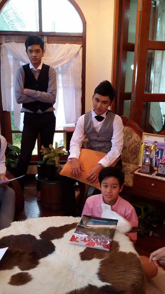 ซ้อมบทกัน