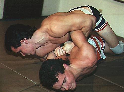 แฝดสุดหล่อ Wrestling twins  - Mark and Tony Rosano