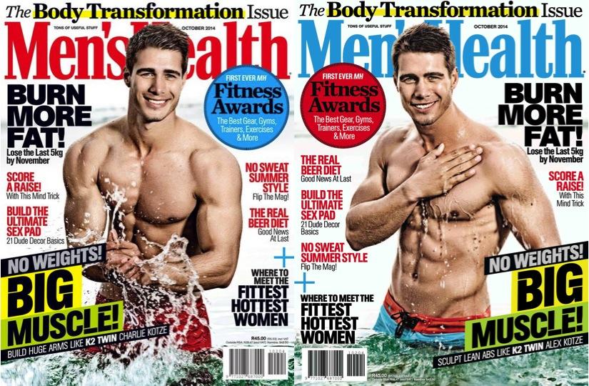 แฝดสุดหล่อ Charlie and Alex Kotze