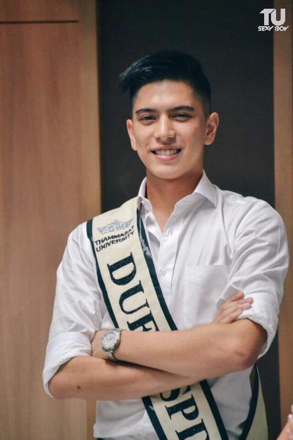 "กาโม่"หลาน เฉลิม อยู่บำรุง หล่อเก่ง เดือนคณะสังคมสงเคราะห์ศาสตร์(อินเตอร์) คนล่าสุด!
