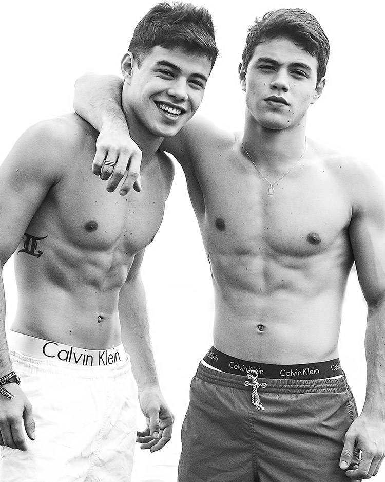 แฝดสุดหล่อ gustavo and tulio rocha