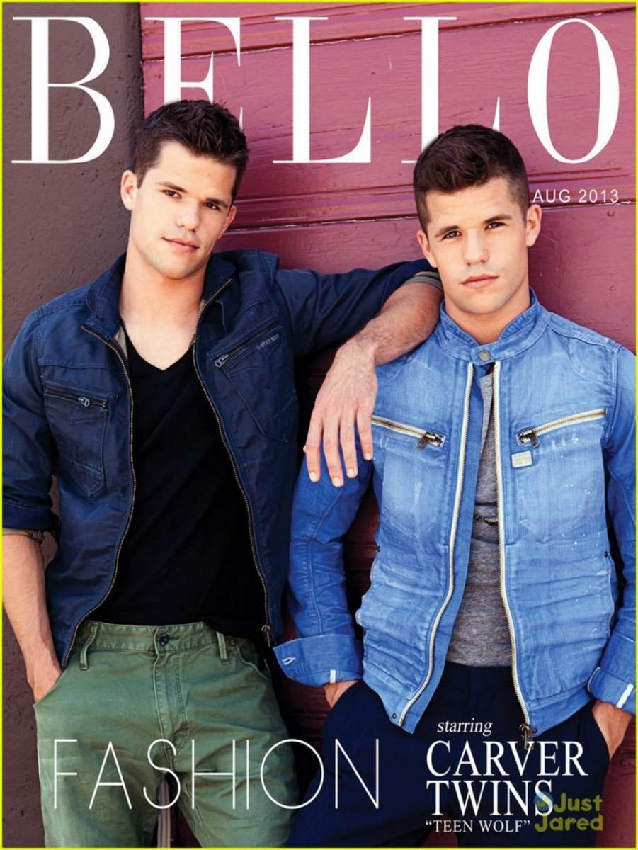 แฝดสุดหล่อ Max and Charlie Carver