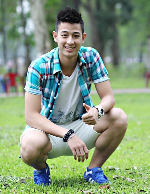 หนุ่มหล่อนักกีฬาแบดมินตันของเวียดนาม Pham Hong Nam