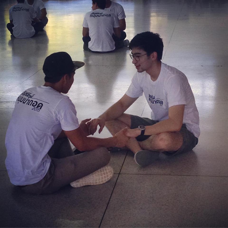 หนุ่มกิจกรรม"อยากเข้าค่ายเลย