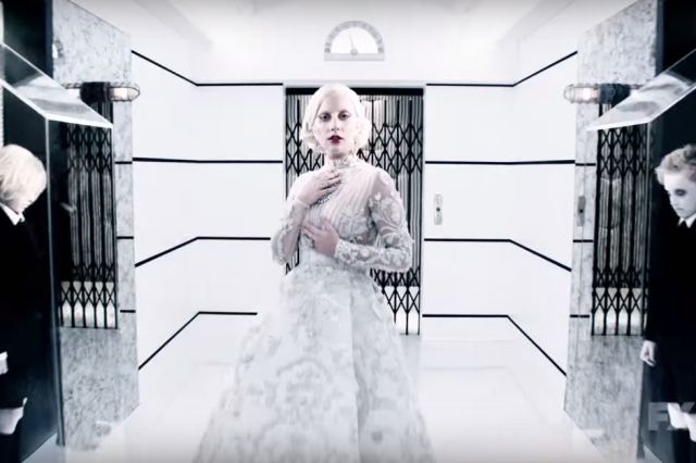 Lady Gaga สวย สะพรึง โกธิคลุค หลอนสุดๆ @American Horror Story