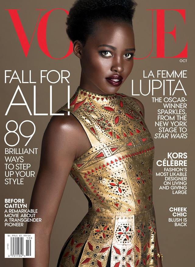 Lupita Nyong'o @ Vogue US October 2015