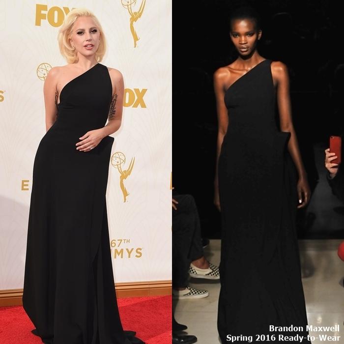 Lady Gaga สวย ชิค เรียบ หรู @Emmy Award 2015