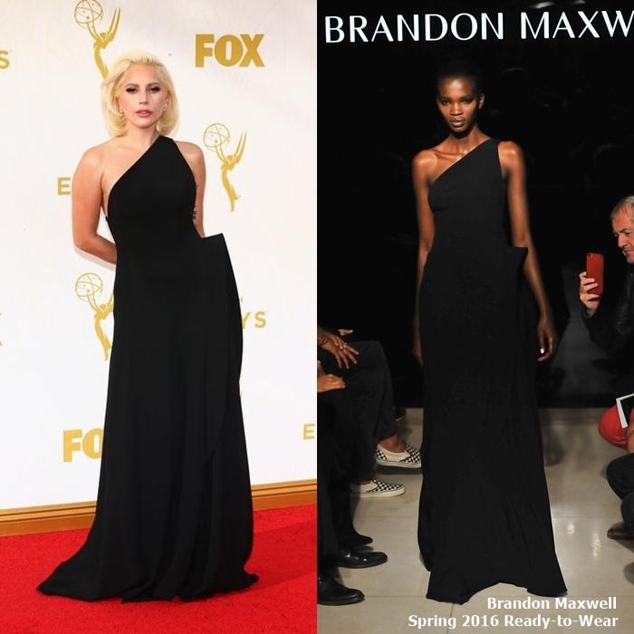 Lady Gaga สวย ชิค เรียบ หรู @Emmy Award 2015