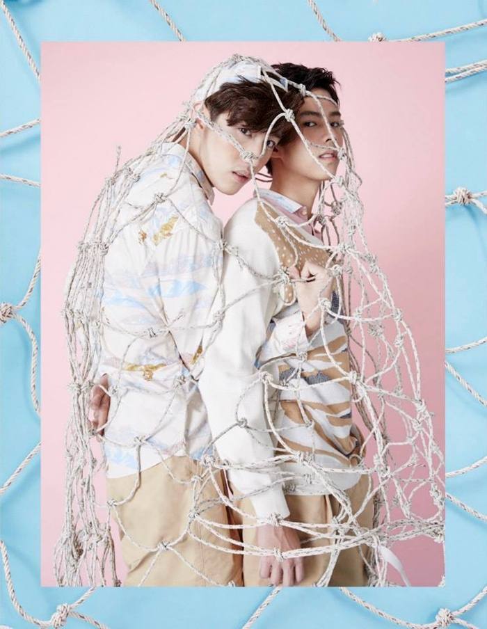 ต่อ ธนภพ & แบงค์ ธิติ @ HAMBURGER vol.13 no.207 September 2015