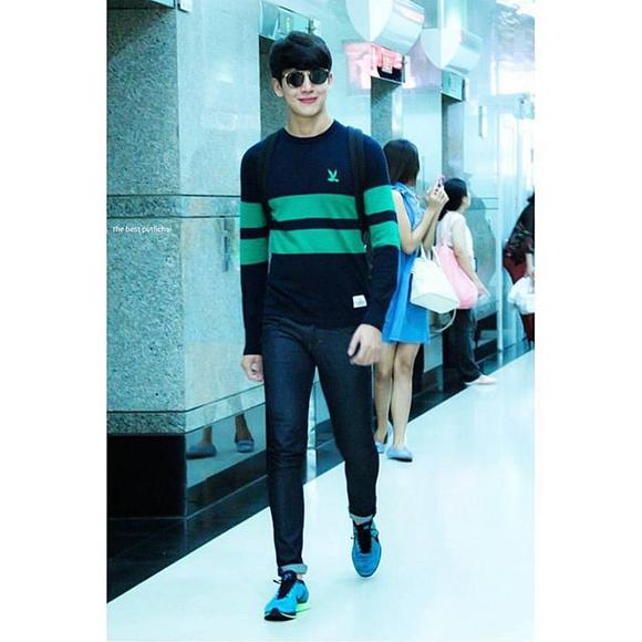 พระเอก-ดีเจหนุ่มหล่อขาวใสปิ้ง "ดีเจพุฒิ" กับสตรีทแฟชั่นเท่ๆ