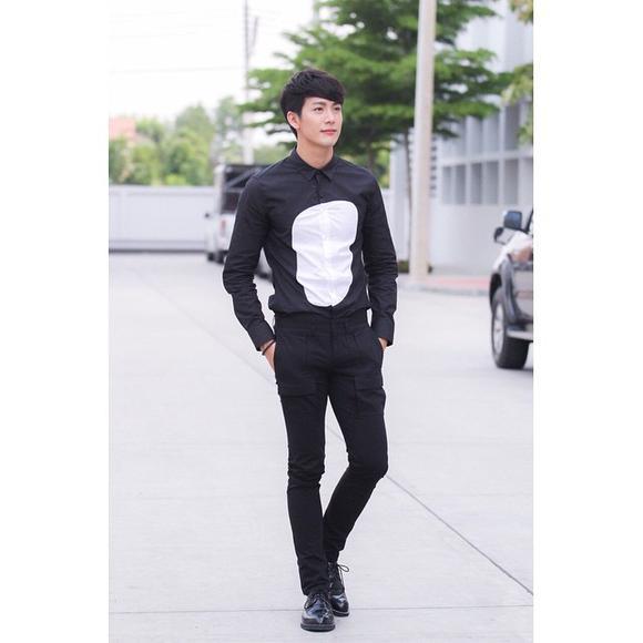 พระเอก-ดีเจหนุ่มหล่อขาวใสปิ้ง "ดีเจพุฒิ" กับสตรีทแฟชั่นเท่ๆ