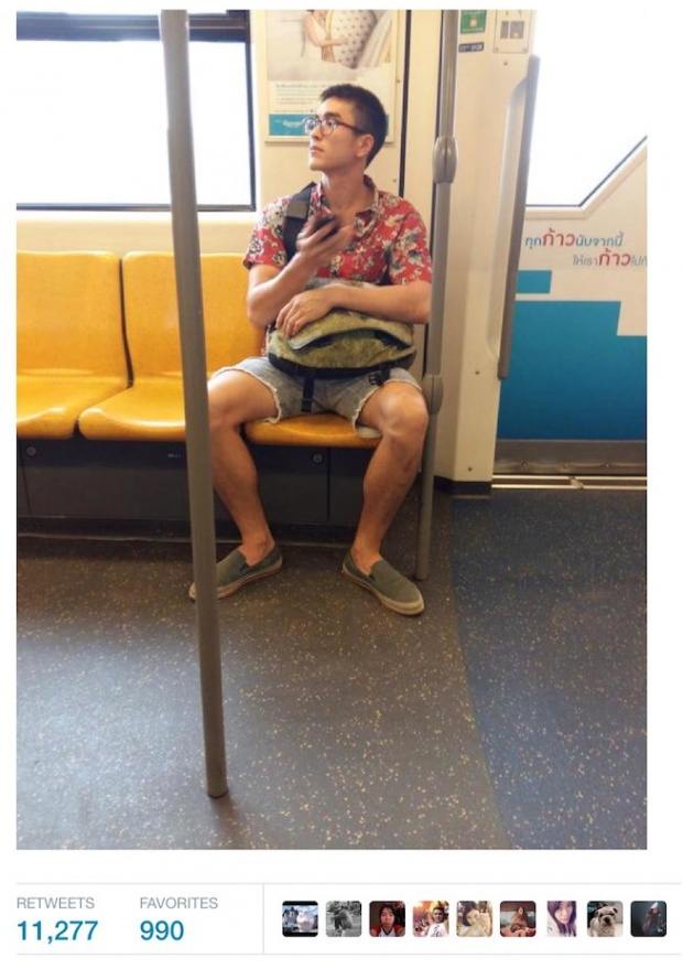 เมื่อ ซุปตาร์ ณเดช ขึ้นรถไฟฟ้า เรื่องแบบนี้จึงเกิดขึ้น :)