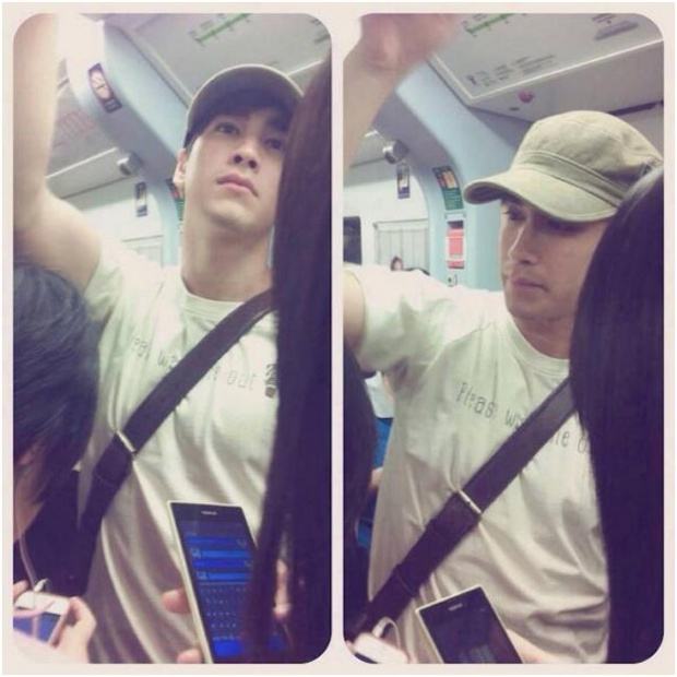 เมื่อ ซุปตาร์ ณเดช ขึ้นรถไฟฟ้า เรื่องแบบนี้จึงเกิดขึ้น :)