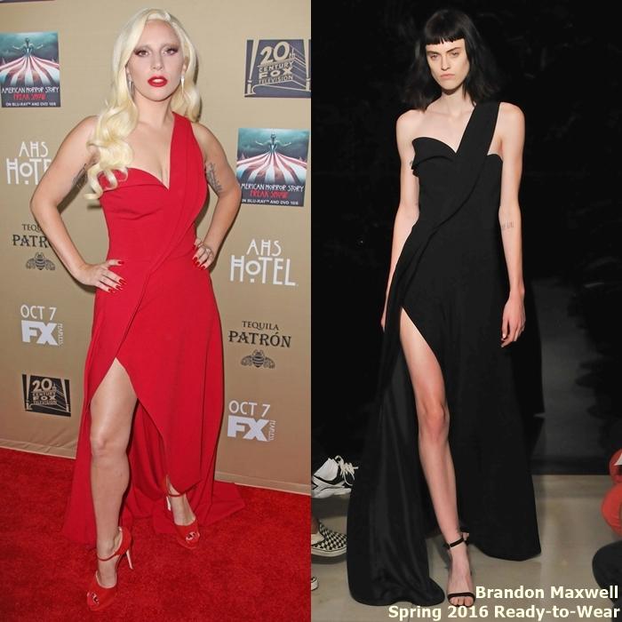 Lady Gaga สวย เลอค่า เจิดจรัส @American Horror Story Premiere in LA