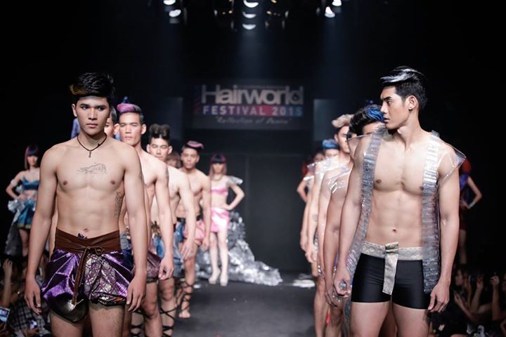 นายแบบไทย @HAIRWORLD FESTIVAL 2015