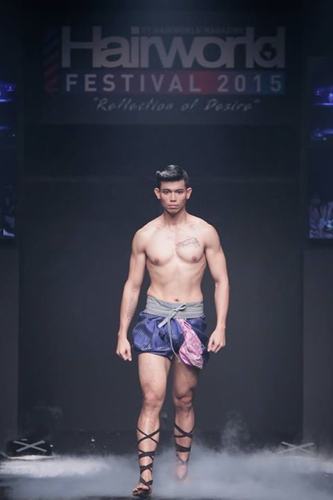 นายแบบไทย @HAIRWORLD FESTIVAL 2015