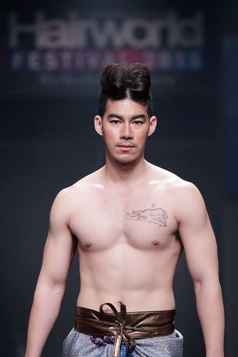 นายแบบไทย @HAIRWORLD FESTIVAL 2015