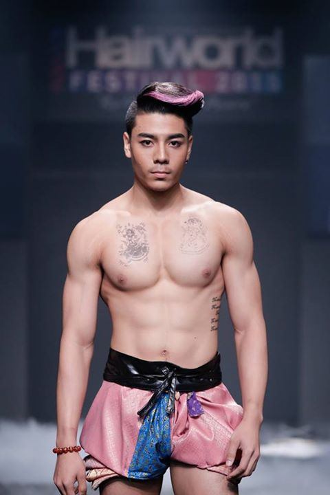 นายแบบไทย @HAIRWORLD FESTIVAL 2015