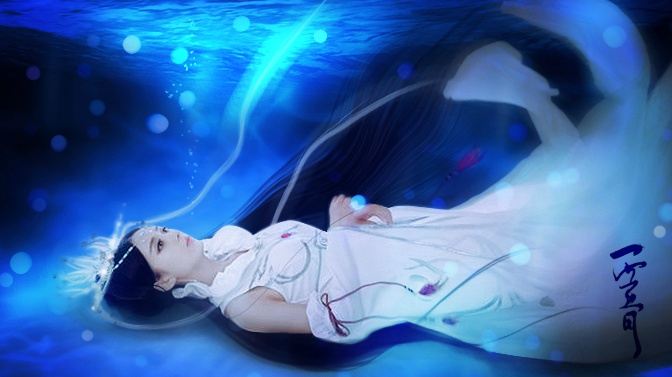 จ้าวลี่อิง ในชุด cosplay 赵丽颖 龙门虎将 online