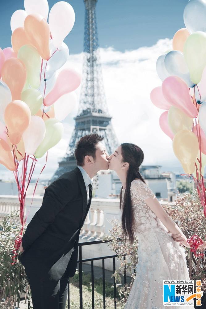 งานแต่งงานของ หวงเสี่ยวหมิง และแองเจอล่า เบบี้ (หยางหยิง) สองนักแสดงจากจีน
