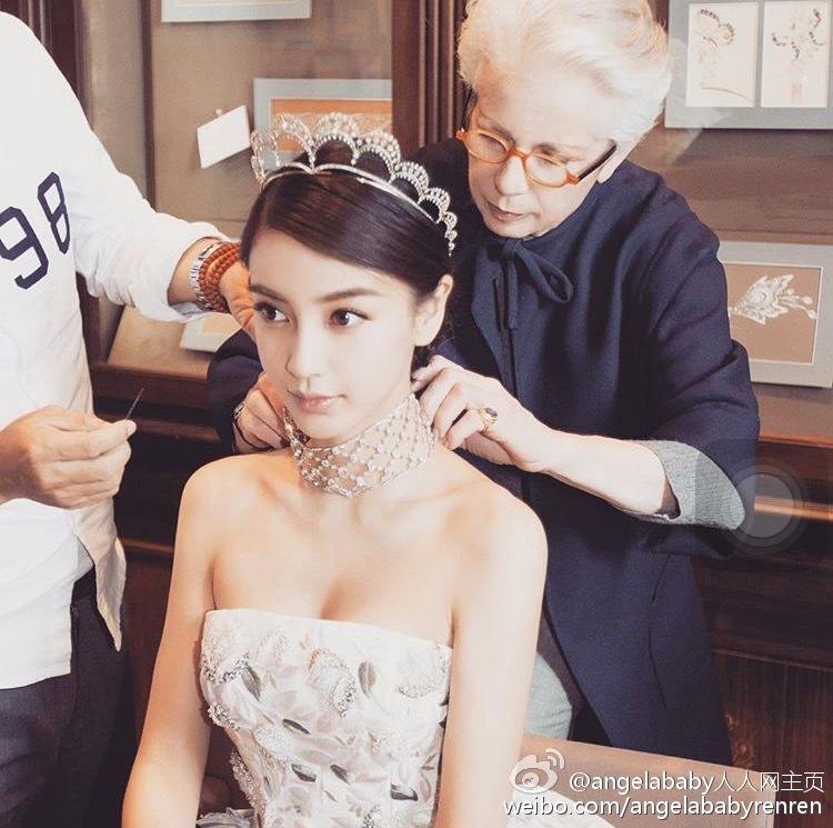 งานแต่งงานของ หวงเสี่ยวหมิง และแองเจอล่า เบบี้ (หยางหยิง) สองนักแสดงจากจีน