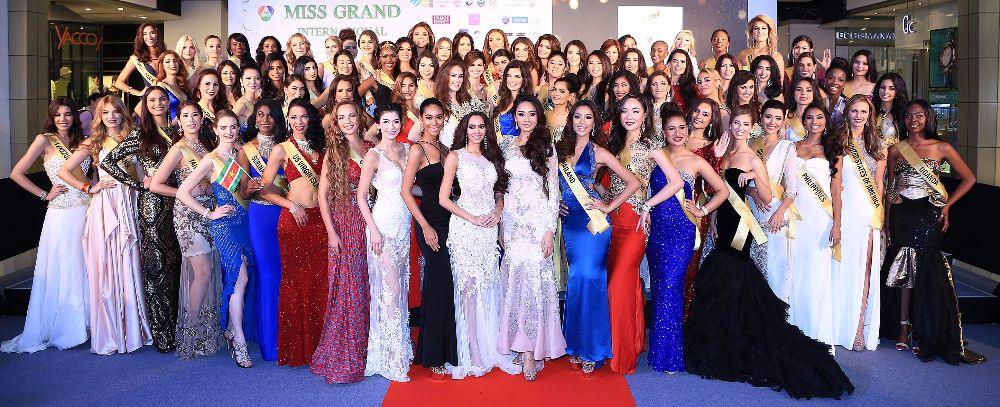 แถลงข่าวเปิดตัวผู้เข้าประกวด Miss Grand International 2015