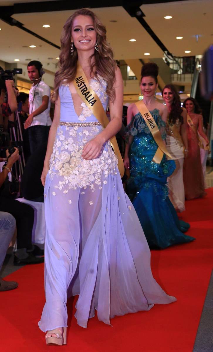 แถลงข่าวเปิดตัวผู้เข้าประกวด Miss Grand International 2015