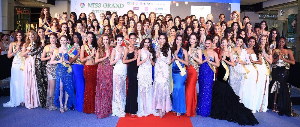 แถลงข่าวเปิดตัวผู้เข้าประกวด Miss Grand International 2015