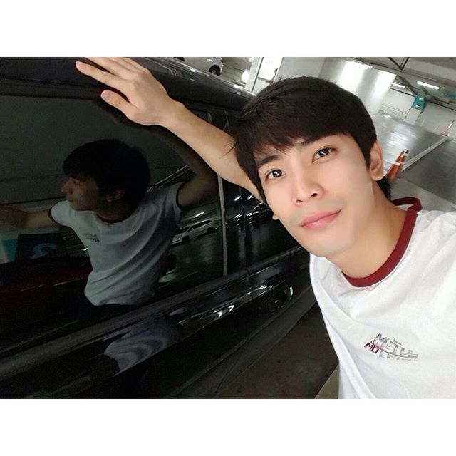 สน มาลุคแบบนี้จำเกือบไม่ได้ นึกว่าหนุ่มหล่อที่ไหน @sonyuke