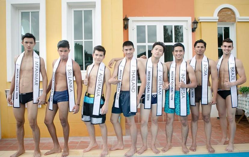 เบาเบา Mister Globle Teen 2015 ในชุดว่ายน้ำ...ว้าววว