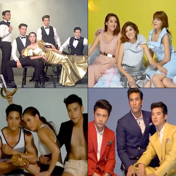 ทัพซุปตาร์รวมตัว ถ่ายปฏิทินช่อง 3 ปี 2559