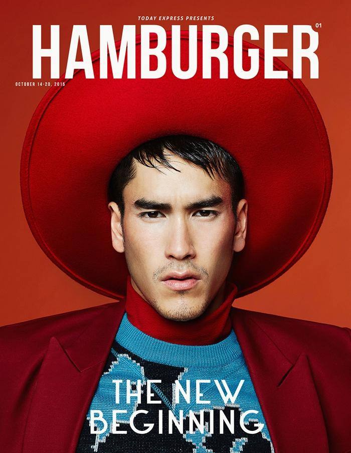 ณเดชน์ คูกิมิยะ @ HAMBURGER MAGAZINE vol.1 no.1 October 2015