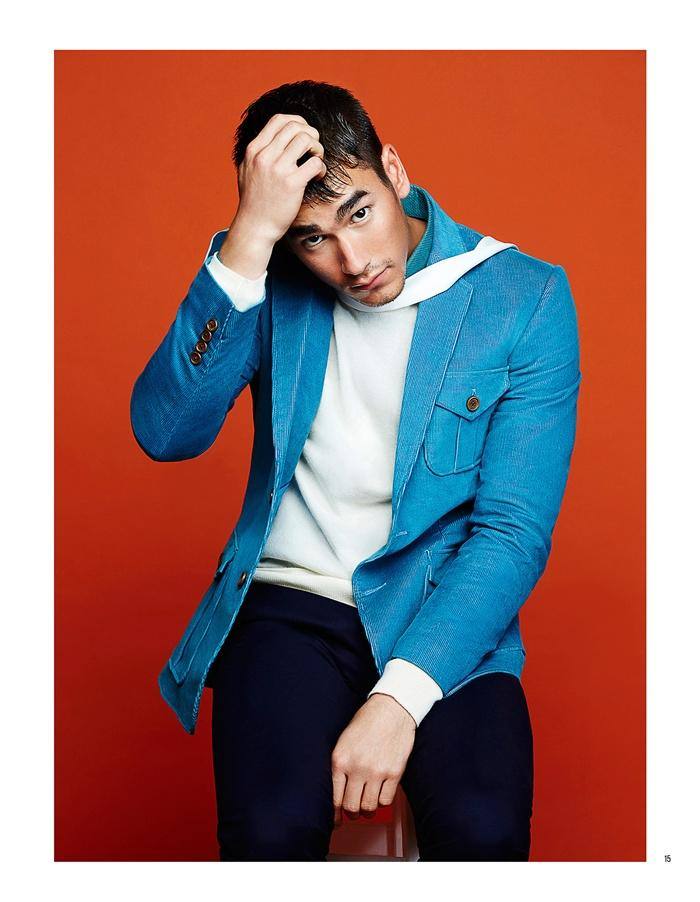 ณเดชน์ คูกิมิยะ @ HAMBURGER MAGAZINE vol.1 no.1 October 2015