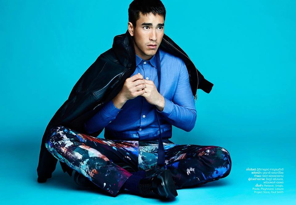 ณเดชน์ คูกิมิยะ @ HAMBURGER MAGAZINE vol.1 no.1 October 2015