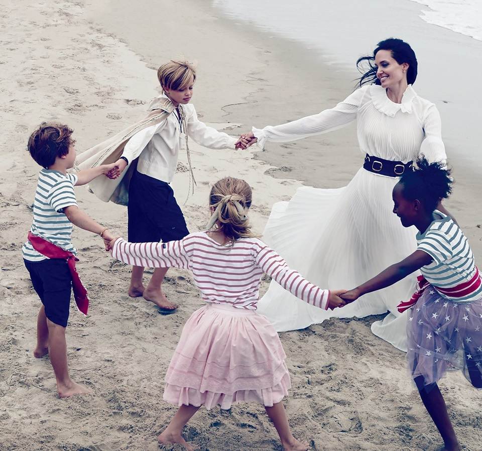 Angelina Jolie @ Vogue US November 2015
