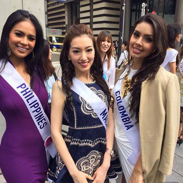 รวมรูปสาวงาม MI 2015 ที่ญี่ปุ่น