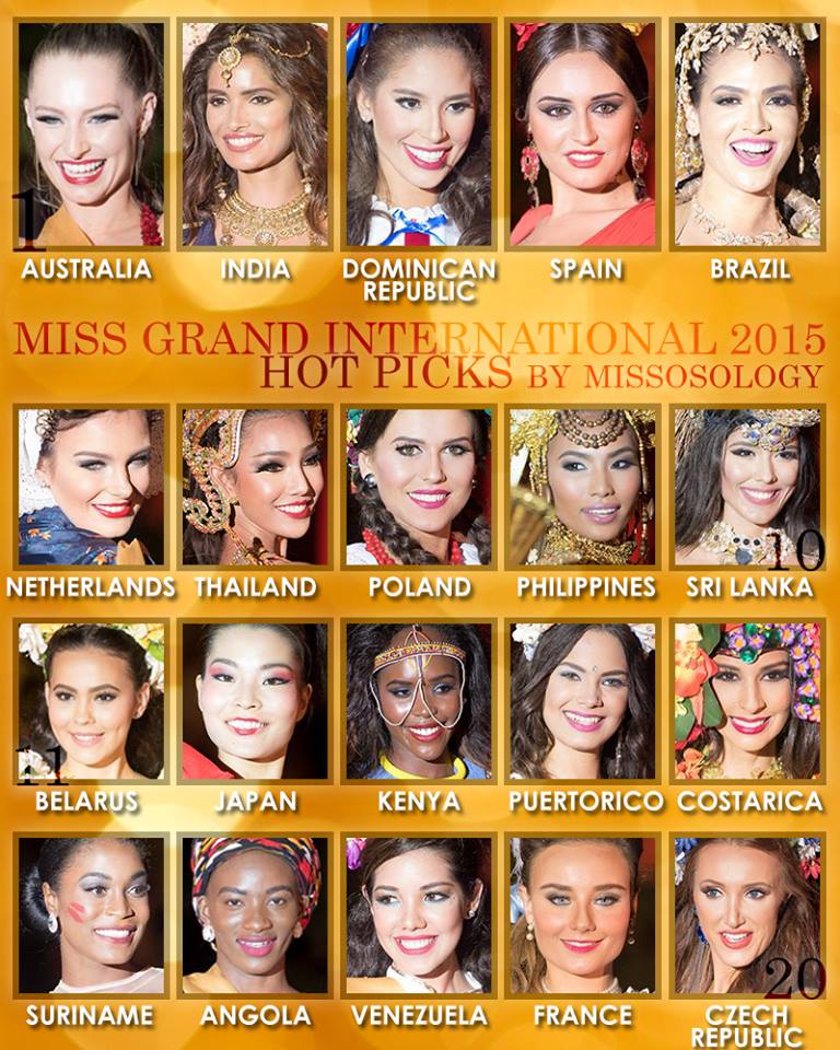 MGI 2015 Final Prediction