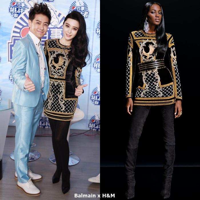Fan Bing Bing สวย เจิด ในคอลเลคชั่นของ BALMAIN X H&M