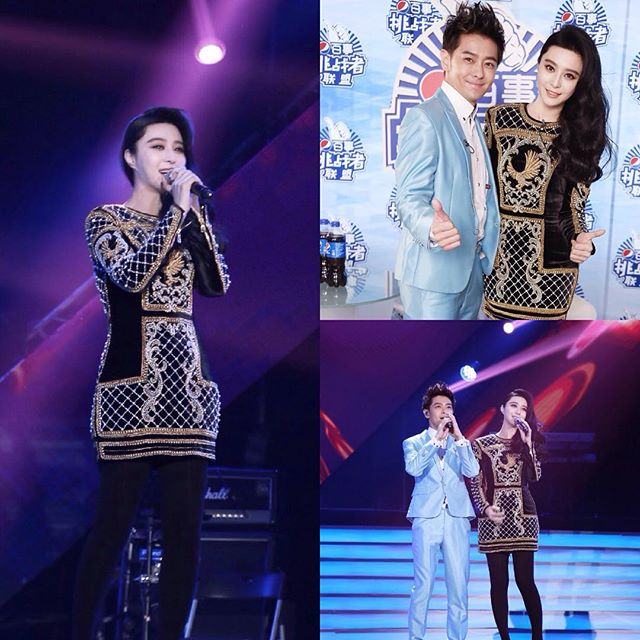 Fan Bing Bing สวย เจิด ในคอลเลคชั่นของ BALMAIN X H&M