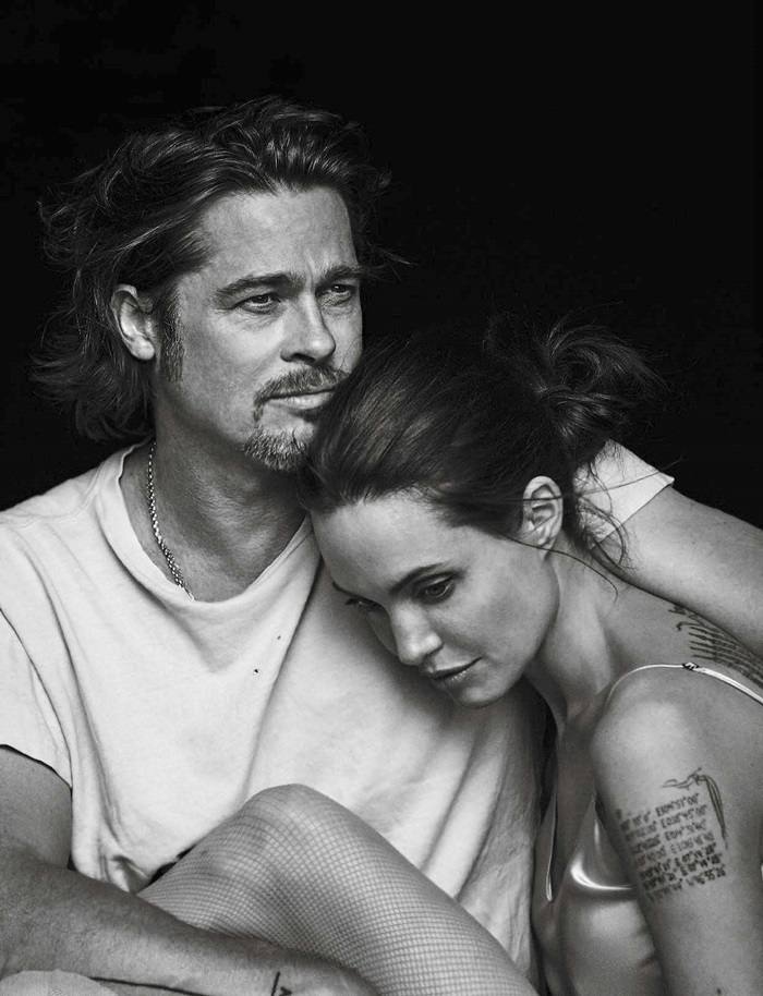 Angelina Jolie & Brad Pitt @ Vanity Fair Italia November 2015