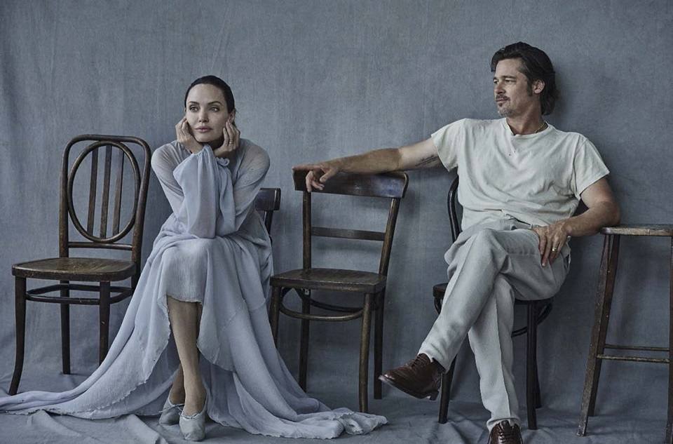 Angelina Jolie & Brad Pitt @ Vanity Fair Italia November 2015
